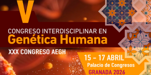 V Congreso Interdisciplinario de la Asociación Española de Genética Humana, del 15 al 17 de abril de 2026